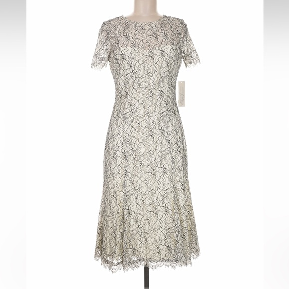 Eliza J Dresses & Skirts - NWT Black and White Lace Maxi Dress